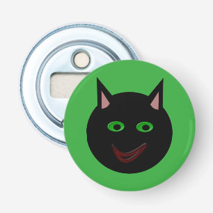 Halloween Black Cat Bottle Opener
