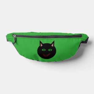 Halloween Black Cat Fanny Pack