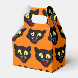 Halloween Black Cat  Favor Box