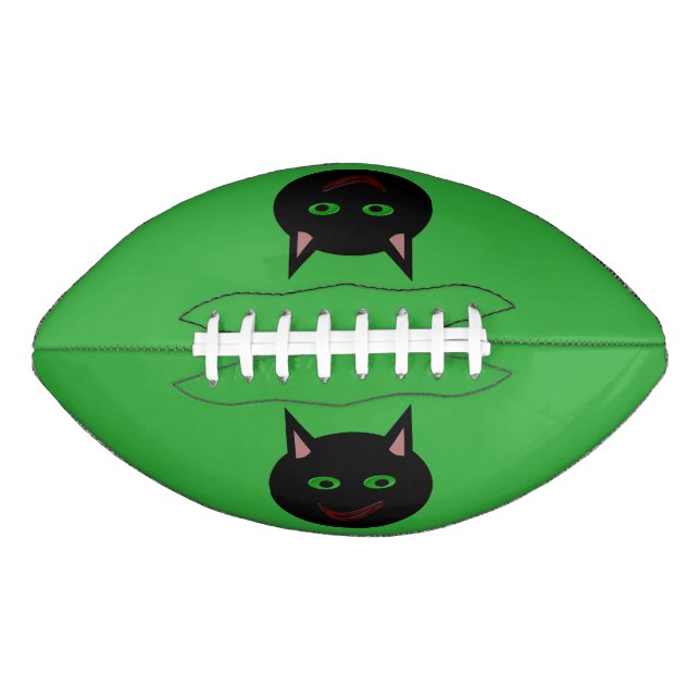 Halloween Black Cat Football (Front)
