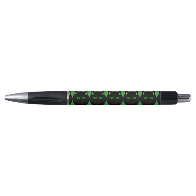 Halloween Black Cat Pen (Front)
