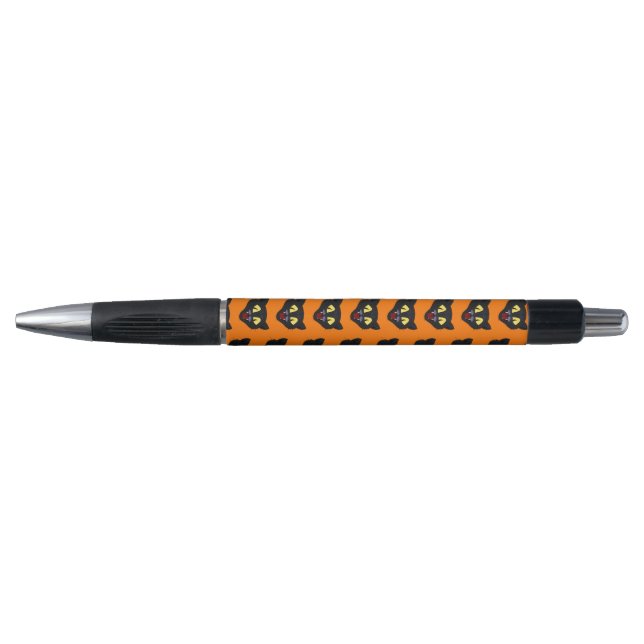 Halloween Black Cat Pen (Front)