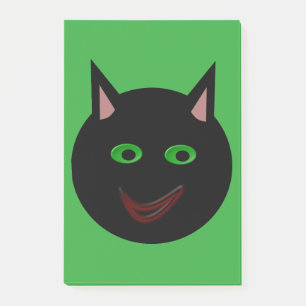 Halloween Black Cat Post it notes