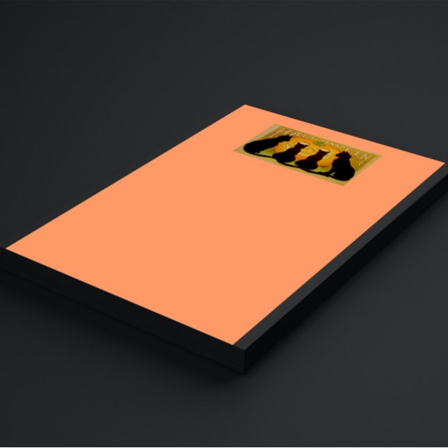 Halloween Black Cats Stationary Stationery (Creator Uploaded)