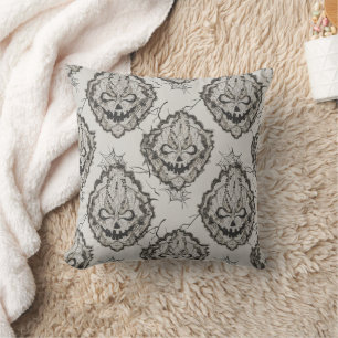 Halloween Black Lace Spiderweb Blanket & Throw Pillow