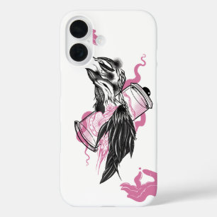 Halloween Black Raven Gothic Apple iPhone 16 Case