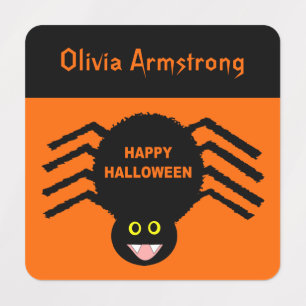 Halloween Black Spider Custom Kids