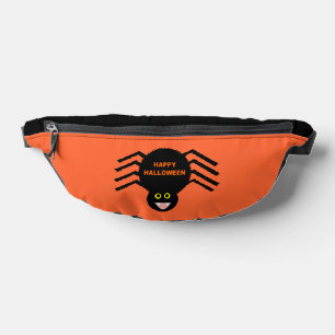 Halloween Black Spider Fanny Pack