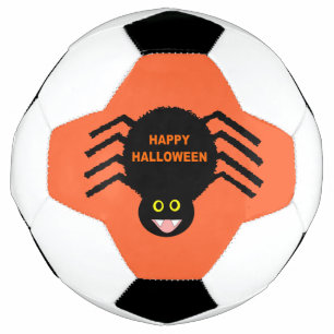 Halloween Black Spider Soccer Ball