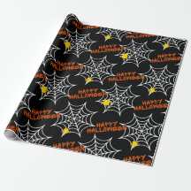 Halloween Black Spider Web