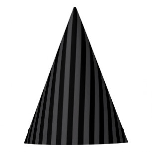 Halloween Black Stripe Party Hat