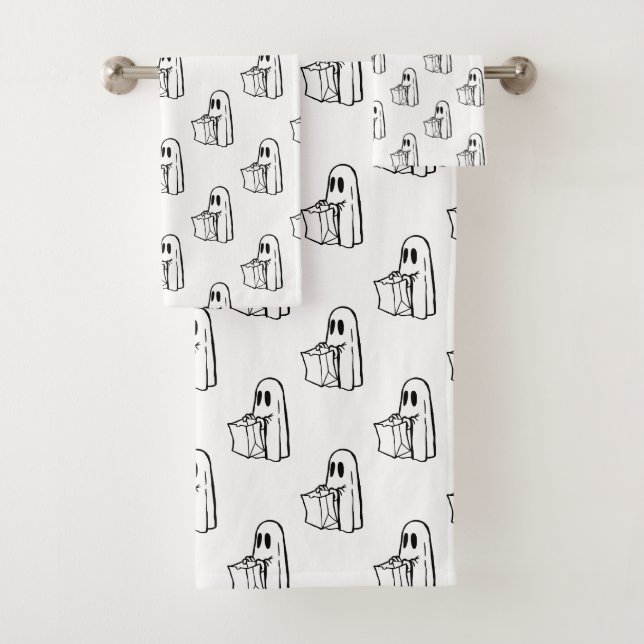 Halloween, Blancs Fantômes, Tricoter Ou Traiter, B (En situation)