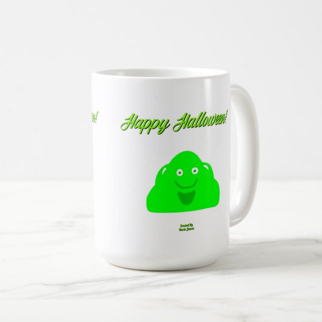 Halloween Blob Coffee Mug (Front Right)