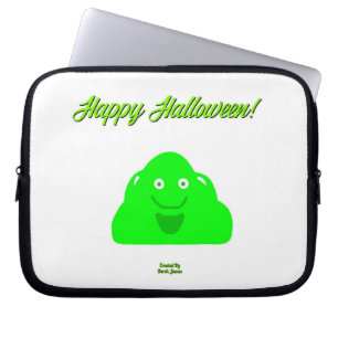 Halloween Blob Neoprene Laptop Sleeve