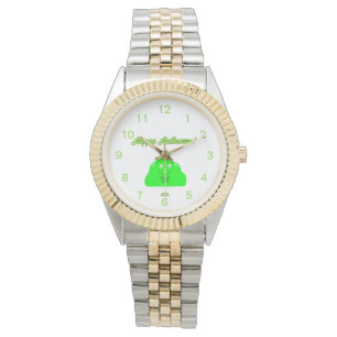 Halloween Blob Unisex Two-Tone Bracelet Watch