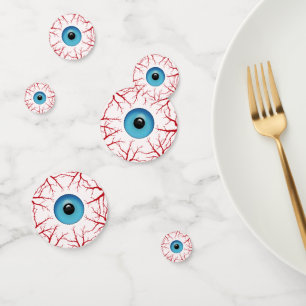 Halloween Bloodshot Eyeballs Confetti