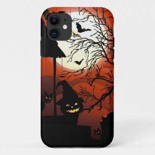 Halloween Bloody Moonlight Nightmare iPhone 11 Case