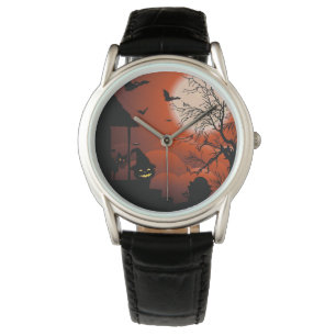 Halloween Bloody Moonlight Nightmare Watch