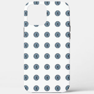 Halloween Blue Polka Dot Eyes iPhone 12 Pro Max Case