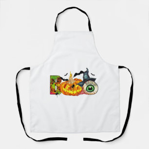 Halloween Boo  Apron