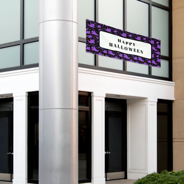 Halloween BOO!  Banner (Outside Building)