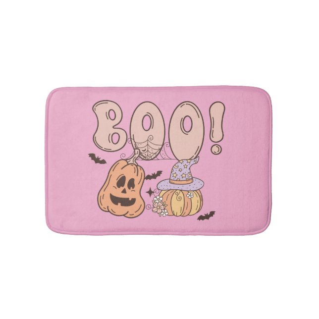 Halloween Boo Bath Mat (Front)
