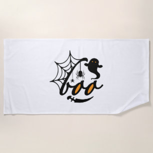 Halloween Boo                   Beach Towel