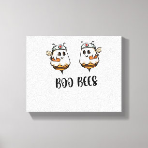Halloween Boo Bees Nurse Classic T-Shirt Canvas Print