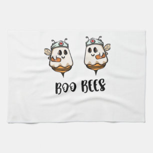 Halloween Boo Bees Nurse Classic T-Shirt Kitchen Towel