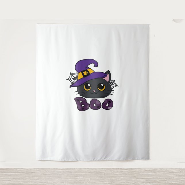 Halloween Boo Boo Crew Classic T-Shirt Tapestry (Front)