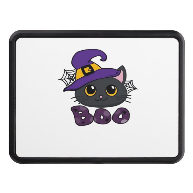 Halloween Boo Boo Crew Classic T-Shirt Trailer Hitch Cover (Front)