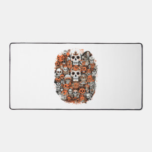 Halloween Boo Boo Crew Family Doctor Hidden Skills Desk Mat