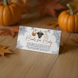 Halloween Boo Books for Baby Enclosure Card