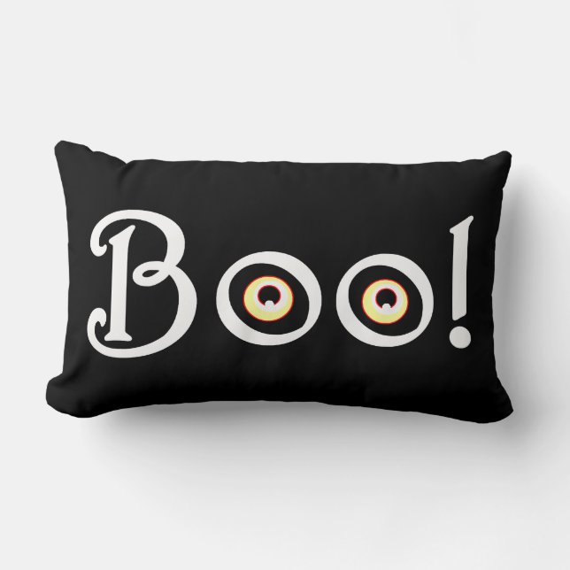 Halloween BOO Coussin Fun Halloween Décor & Cadeau (Recto)