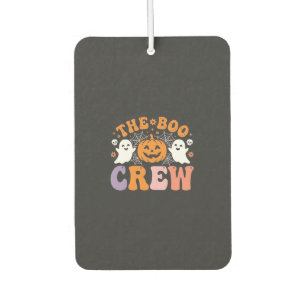 Halloween Boo Crew Ghost Pumpkin Design_1 Air Freshener