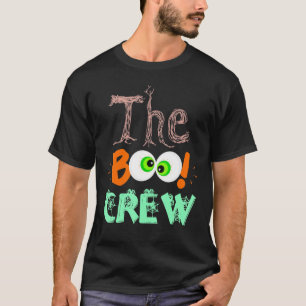 Halloween Boo Crew Men Women Kids Funny Friends Gi T-Shirt