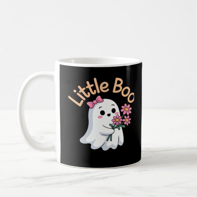 Halloween Boo Cute Family Coffee Mug (Left)