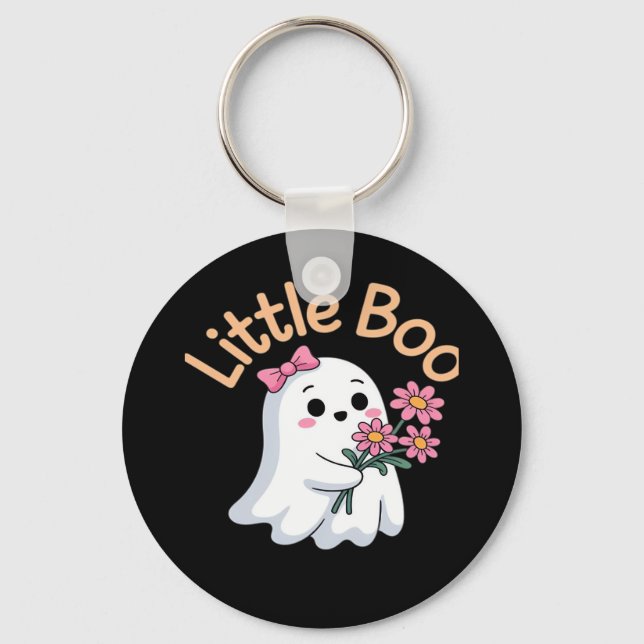 Halloween Boo Cute Family Keychain (Front)