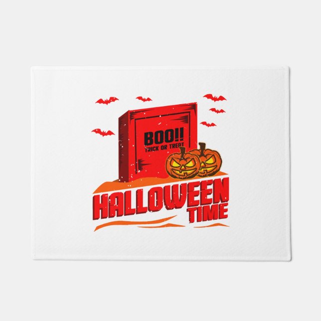 Halloween Boo                             Doormat (Front)