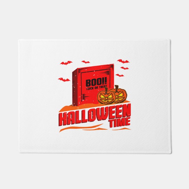 Halloween Boo                             Doormat (Front)
