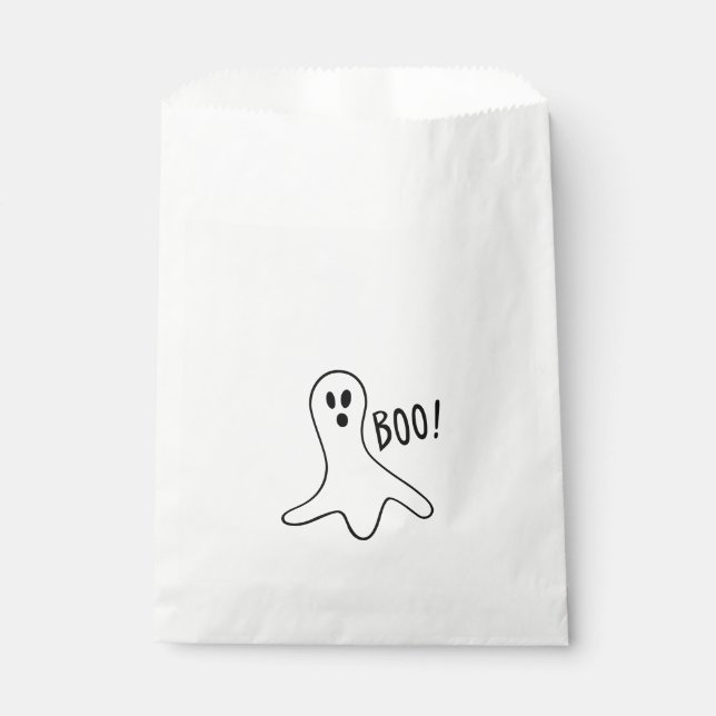 Halloween Boo Favoriser les sacs par RoseWrites (Devant)