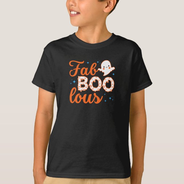 Halloween Boo Funny T-Shirt (Front)