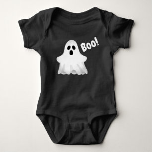 Halloween Boo Ghost Baby Bodysuit