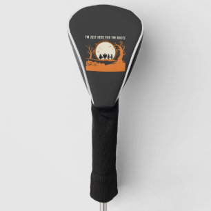 Halloween Boo Ghost Silhouette Golf Head Cover