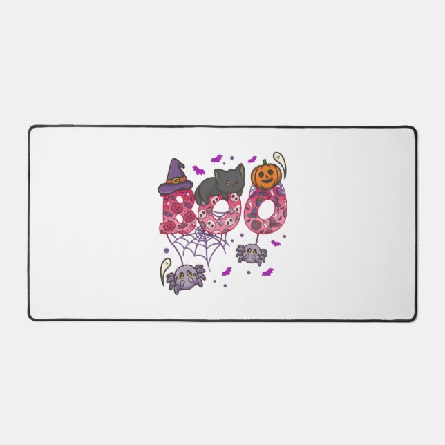 Halloween Boo Halloween Costume Desk Mat (Front)