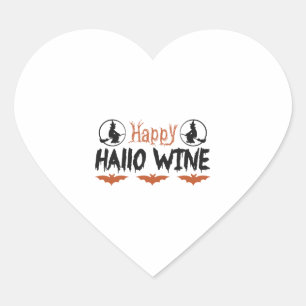 halloween boo          heart sticker