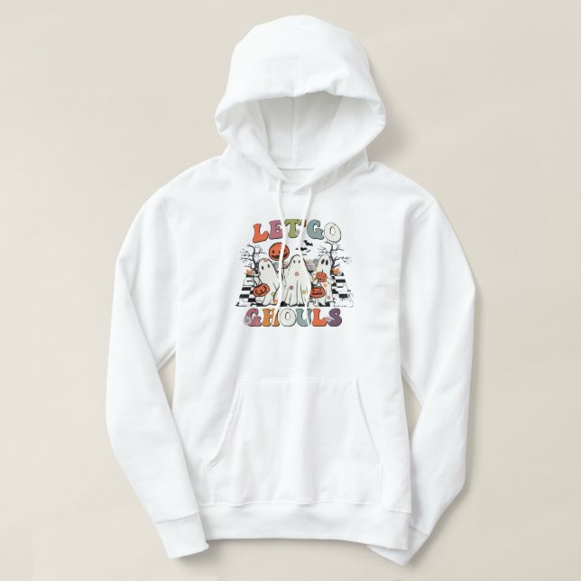 halloween boo hoodie (Design Front)