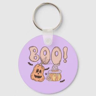 Halloween Boo Keychain
