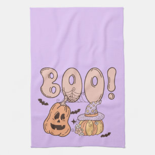 Halloween Boo Kitchen Towel