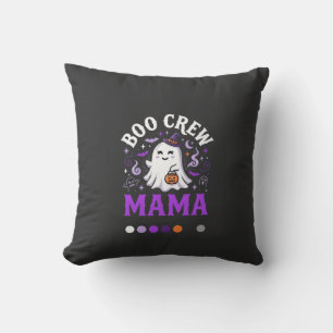 Halloween Boo Mama Magic Throw Pillow